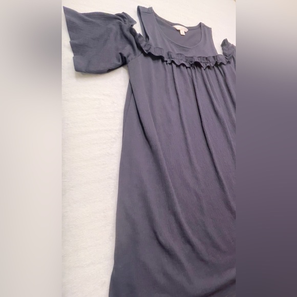 LC Lauren Conrad Ruffle Cold-Shoulder Dress - Picture 6 of 10